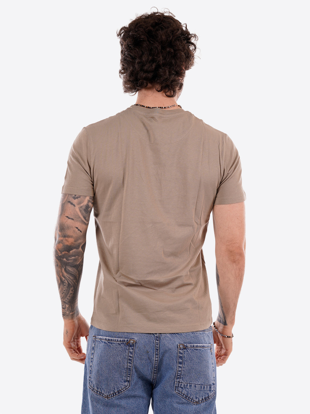 T-shirt YES-ZEE da Uomo - beige T766SG02268