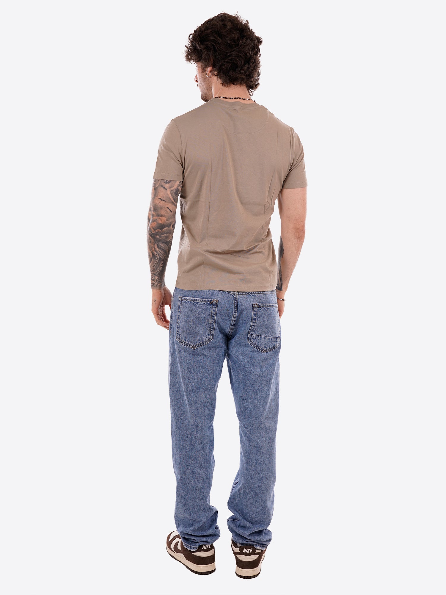 T-shirt YES-ZEE da Uomo - beige T766SG02268